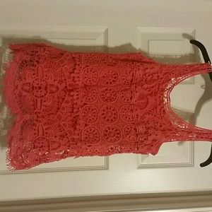 Dressy tank top blouse